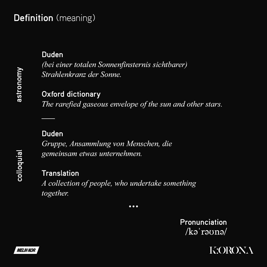 Korona description